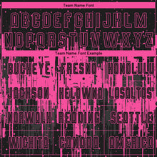 Charger l'image dans la galerie, Custom Pink Black Sublimation Soccer Uniform Jersey