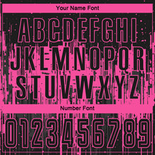 Charger l'image dans la galerie, Custom Pink Black Sublimation Soccer Uniform Jersey