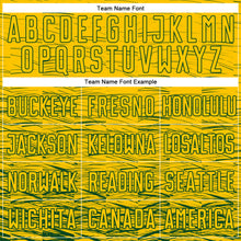 Load image into Gallery viewer, Custom Yellow Green Sublimation Soccer Uniform Jersey