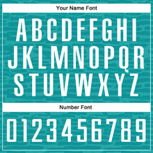 Load image into Gallery viewer, Custom Teal White Sublimation Soccer Uniform Jersey