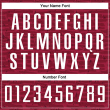 Загрузить изображение в средство просмотра галереи, Custom Crimson White Sublimation Soccer Uniform Jersey