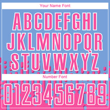 Load image into Gallery viewer, Custom Pink Light Blue-White Abstract Fluid Wave Sublimation Soccer Uniform Jersey