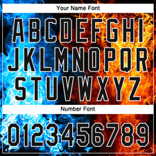 Charger l'image dans la galerie, Custom Figure Black-White Flame 3D Pattern Two-Button Unisex Softball Jersey