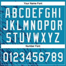 Загрузить изображение в средство просмотра галереи, Custom Teal White-Royal 3D Pattern Two-Button Unisex Softball Jersey