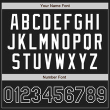 Загрузить изображение в средство просмотра галереи, Custom Black Black-White Two-Button Unisex Softball Jersey