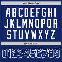 Charger l'image dans la galerie, Custom Royal Royal-White Two-Button Unisex Softball Jersey