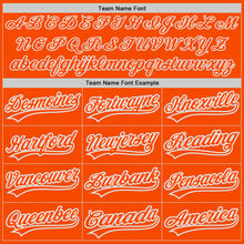 Charger l'image dans la galerie, Custom Orange Orange-Gray Two-Button Unisex Softball Jersey