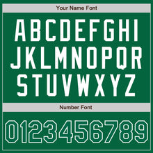 Charger l'image dans la galerie, Custom Kelly Green Kelly Green-White Two-Button Unisex Softball Jersey