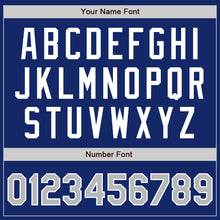 Загрузить изображение в средство просмотра галереи, Custom Royal Gray-White Two-Button Unisex Softball Jersey