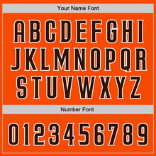 Загрузить изображение в средство просмотра галереи, Custom Orange Brown-White Two-Button Unisex Softball Jersey