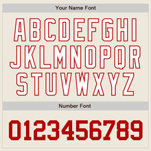 Charger l'image dans la galerie, Custom Cream White-Navy Authentic Split Fashion Baseball Jersey