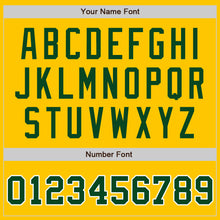 Load image into Gallery viewer, Custom Yellow Green-Gray Authentic Split Fashion Baseball Jersey