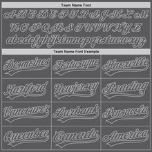 Загрузить изображение в средство просмотра галереи, Custom Steel Gray Gray Authentic Baseball Jersey