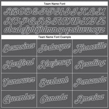 Загрузить изображение в средство просмотра галереи, Custom Steel Gray Gray Performance T-Shirt