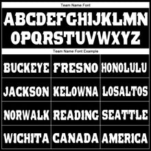 Загрузить изображение в средство просмотра галереи, Custom Black White Fleece Jogger Sweatpants