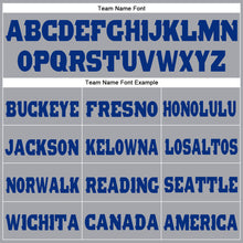 Загрузить изображение в средство просмотра галереи, Custom Gray Royal Fleece Jogger Sweatpants