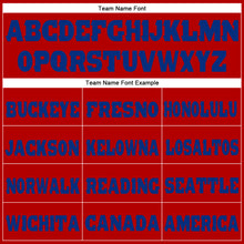 Charger l'image dans la galerie, Custom Red Royal Fleece Jogger Sweatpants