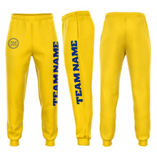 Загрузить изображение в средство просмотра галереи, Custom Gold Royal Fleece Jogger Sweatpants