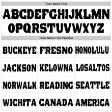 Загрузить изображение в средство просмотра галереи, Custom White Black Fleece Jogger Sweatpants