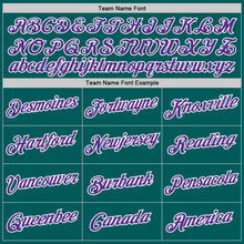 Загрузить изображение в средство просмотра галереи, Custom Teal Purple-White Performance T-Shirt