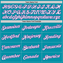 Загрузить изображение в средство просмотра галереи, Custom Teal Purple-White Authentic Throwback Basketball Jersey