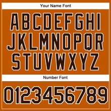 Загрузить изображение в средство просмотра галереи, Custom Texas Orange Brown-White Authentic Baseball Jersey