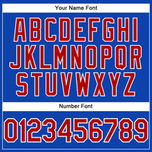 Load image into Gallery viewer, Custom Thunder Blue Red-White Performance T-Shirt