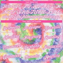 Charger l'image dans la galerie, Custom Tie Dye White-Pink 3D Performance T-Shirt