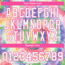 Charger l'image dans la galerie, Custom Tie Dye White-Pink 3D Performance T-Shirt