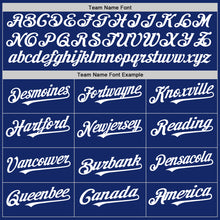 Загрузить изображение в средство просмотра галереи, Custom Royal White-Red Authentic Two Tone Baseball Jersey