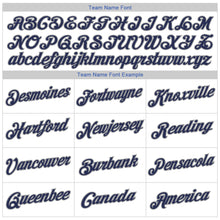 Загрузить изображение в средство просмотра галереи, Custom White Blue-Navy Authentic Throwback Basketball Jersey