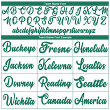 Загрузить изображение в средство просмотра галереи, Custom White Kelly Green Authentic Throwback Basketball Jersey