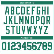 Загрузить изображение в средство просмотра галереи, Custom White Kelly Green Authentic Throwback Basketball Jersey