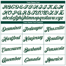 Laden Sie das Bild in den Galerie-Viewer, Custom White Hunter Green-Cream Authentic Throwback Basketball Jersey