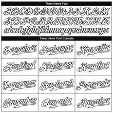 Laden Sie das Bild in den Galerie-Viewer, Custom White White-Black Authentic Baseball Jersey