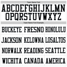 Laden Sie das Bild in den Galerie-Viewer, Custom White Black-Silver Mesh Authentic Football Jersey