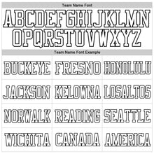 Laden Sie das Bild in den Galerie-Viewer, Custom White White-Black Mesh Authentic Football Jersey