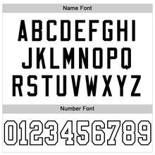 Laden Sie das Bild in den Galerie-Viewer, Custom White White-Black Mesh Authentic Football Jersey