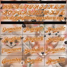 Загрузить изображение в средство просмотра галереи, Custom White Texas Orange-Cream 3D Pattern Design Foxes Authentic Baseball Jersey