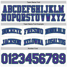 Загрузить изображение в средство просмотра галереи, Custom White Purple Pinstripe Purple-Teal Authentic Basketball Shorts