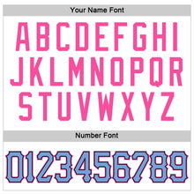 Загрузить изображение в средство просмотра галереи, Custom White Light Blue-Pink Authentic Sleeveless Baseball Jersey