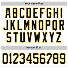 Laden Sie das Bild in den Galerie-Viewer, Custom White Black-Gold Authentic Sleeveless Baseball Jersey