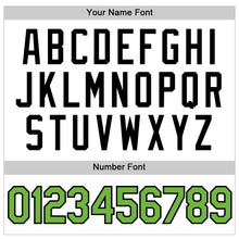 Laden Sie das Bild in den Galerie-Viewer, Custom White Neon Green-Black Authentic Sleeveless Baseball Jersey