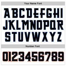 Laden Sie das Bild in den Galerie-Viewer, Custom White Black-Orange Authentic Sleeveless Baseball Jersey