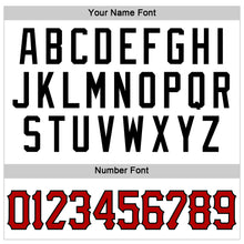 Load image into Gallery viewer, Custom White Red-Black Authentic Sleeveless Baseball Jersey