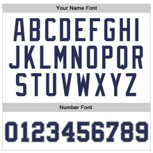 Charger l'image dans la galerie, Custom White Navy-Gray Authentic Throwback Basketball Jersey