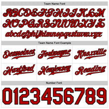 Laden Sie das Bild in den Galerie-Viewer, Custom White Red-Black Rainbow Colored Heart For Pride Month Love Is Love LGBT Authentic Baseball Jersey