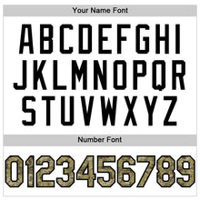 Load image into Gallery viewer, Custom White Camo-Black Performance T-Shirt