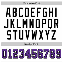 Load image into Gallery viewer, Custom White Black Pinstripe Purple-Red Authentic Basketball Jersey