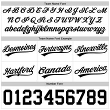 Загрузить изображение в средство просмотра галереи, Custom White Black Authentic Throwback Basketball Shorts